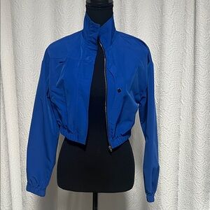 SHEIN Royal Blue Bomber Jacket